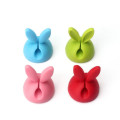 Lovely Rabbit Shape Silicone Viscose Cable Winder